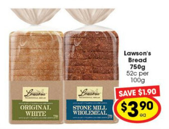 Ritchies Lawson's Bread 750g offer