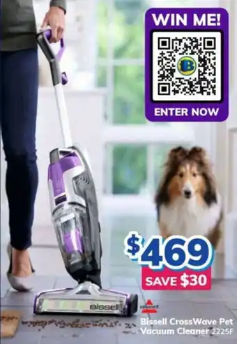 Bi-Rite Bissel CrossWave Pet Vacuum Cleaner offer