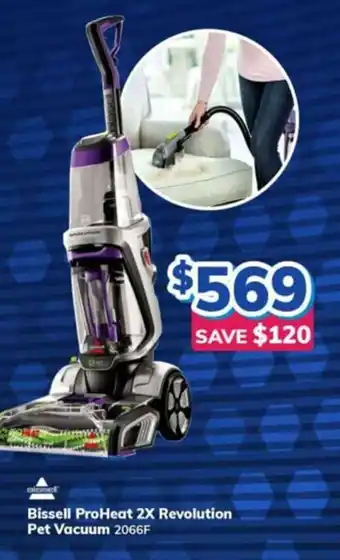 Bissel ProHeat 2X Revolution Pet Vacuum