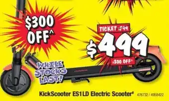 KickScooter ES1LD Electric Scooter