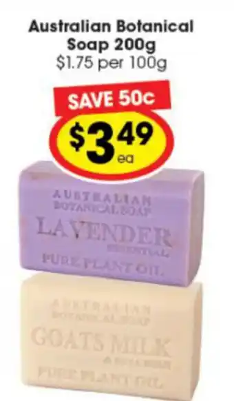 Ritchies Australian Botanical Soap 200g offer