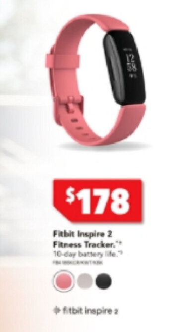 Harvey Norman Fitbit Inspire 2 Fitness Tracker offer