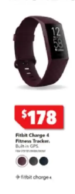 Harvey Norman Fitbit Charge 4 Fitness Tracker offer