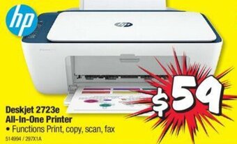 JB Hi-Fi HP Deskjet 2723e All-in-One Printer offer