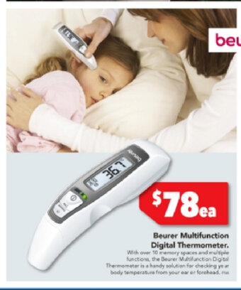 Beurer Multifunction Digital Thermometer