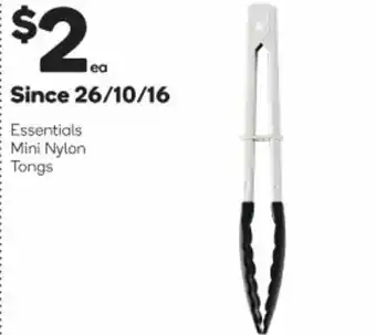 Woolworths Mini Nylon Tongs offer