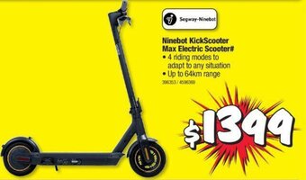 JB Hi-Fi Ninebot KickScooter Max Electric Scooter# offer