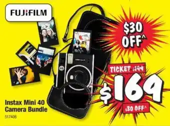 JB Hi-Fi Fujifilm Instax Mini 40 Camera Bundle offer