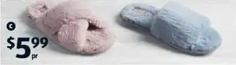 ALDI Luxe Slippers offer