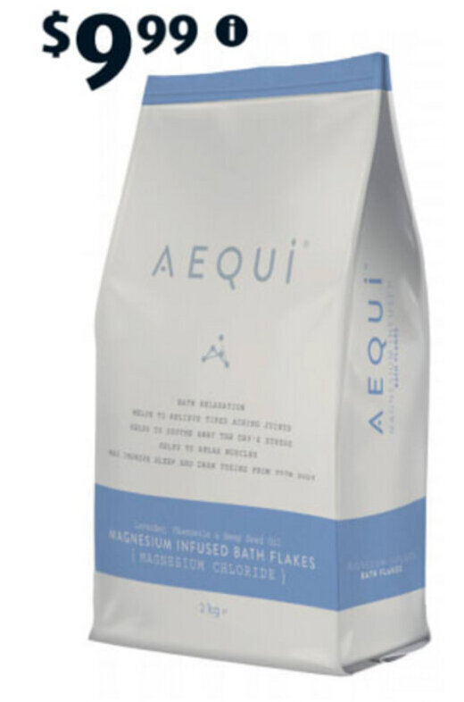 Magnesium Bath Flakes 2kg offer at ALDI