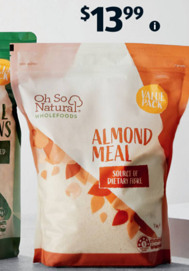 Almond Meal 1kg offer at ALDI