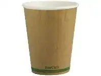 Officeworks BioPak Double-wall Coffee Cups 12oz Kraft 1000 Box offer