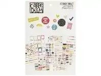 Officeworks Carpe Diem A5 Planner Basic Sticker pad 12 Sheets offer