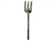 French Country Coil Stainless Steel Serving Fork, Large