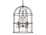 LivingStyles Avignon Iron Birdcage Chandelier offer