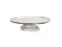 LivingStyles Emel Metal Oval Centrepiece Plate offer