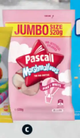 Pascall Marshmallows 520g