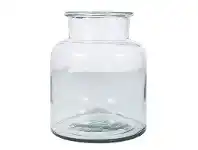 LivingStyles Ronze Glass Bottle Vase, Large offer