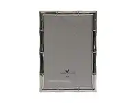 LivingStyles Lina Silver Plated Steel Photo Frame, Small offer