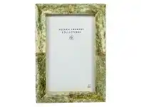 Clemont Buffalo Bone Photo Frame, 4x6", Sage