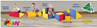Fun Foam Shapes 250 x 250 x 250mm
