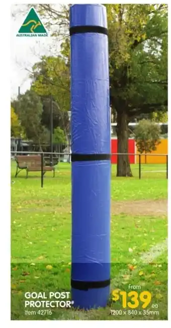 Goal Post Protector 1200 x 840 x 35mm