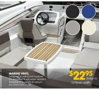 Marine Vinyl 1370mm width