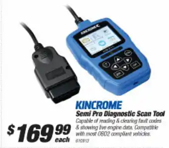 SuperCheap Auto Kincrome Semi Pro Diagnostic Scan Tool offer