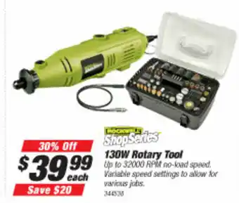 SuperCheap Auto Rotary Tool 130W offer