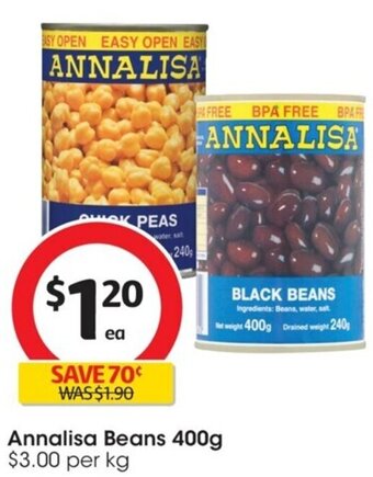 Annalisa Beans 400g