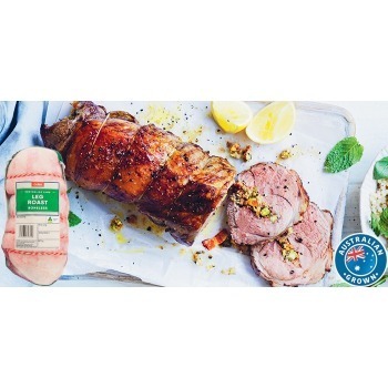 Coles australian lamb boneless leg roast offer at Coles