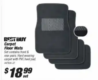 SuperCheap Auto Bestbuy Carpet Floor Mats offer