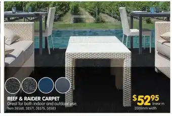 Clark Rubber Reef & Raider Carpet 2000mm width offer