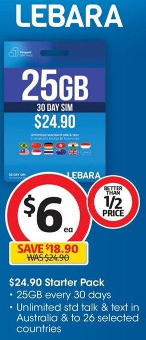 Coles $24.90 Starter Pack offer