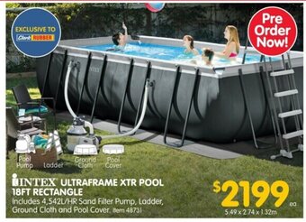 Clark Rubber Intex Ultraframe XTR Pool 18Ft Rectangle offer