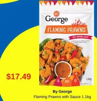 Costco By George Flaming Prawns with Sauce 1.1kg offer