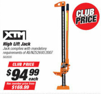 SuperCheap Auto XTM High Lift Jack offer