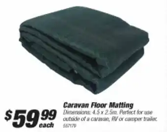 SuperCheap Auto Caravan Floor Matting 4.5x2.5m offer