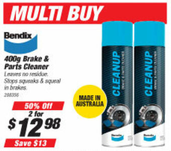 SuperCheap Auto Bendix 400g Brake & Parts Cleaner offer