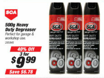 SuperCheap Auto SCA 500g Heavy Duty Degreaser offer