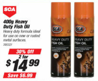 SCA 400g Heavy Duty Fish Oil
