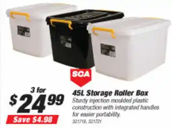 SuperCheap Auto SCA Storage Roller Box offer