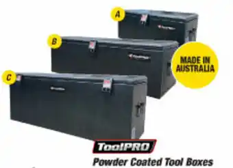 SuperCheap Auto ToolPRO Powder Coated Tool Boxes 60L offer