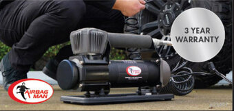 BCF AIRBAG MAN PORTABLE AIR COMPRESSOR 200PSI offer