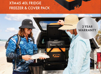 BCF XTM45 40L FRIDGE FREEZER & COVER PACK offer