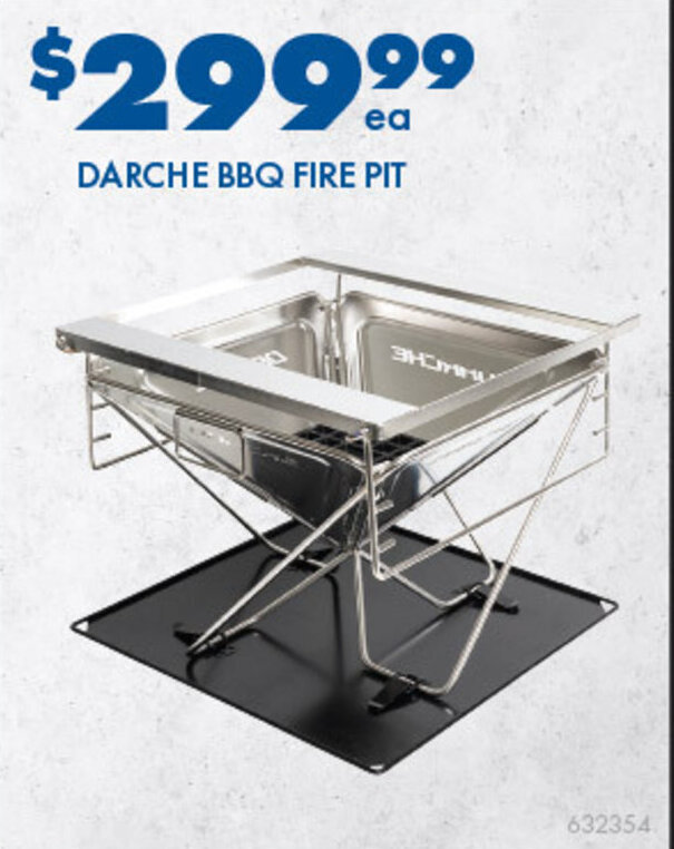 DARCHE BBQ FIRE PIT offer at BCF