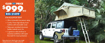 BCF XTM ROOFTOP TENT offer
