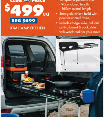 BCF XTM CAMP KITCHEN offer