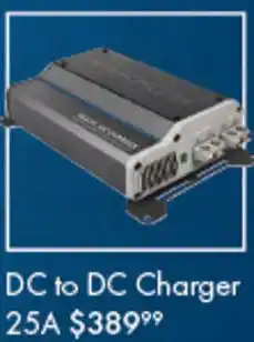 BCF HARDKORR HEAVY DUTY BATTERY BOX ACCESSORIES DC to DC Charger 25A offer