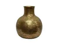 LivingStyles Azhar Metal Vase, Small offer